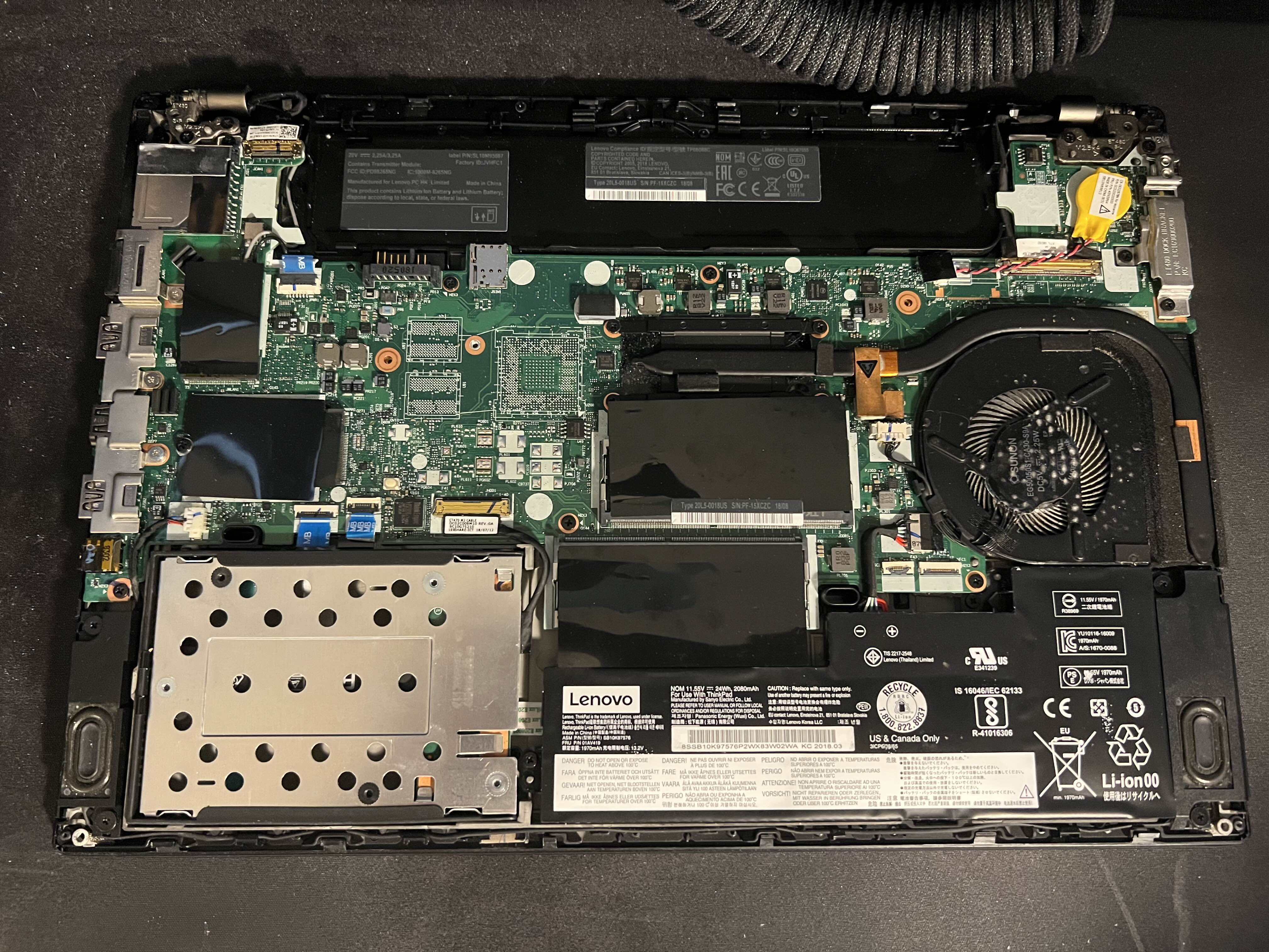 Disassembled